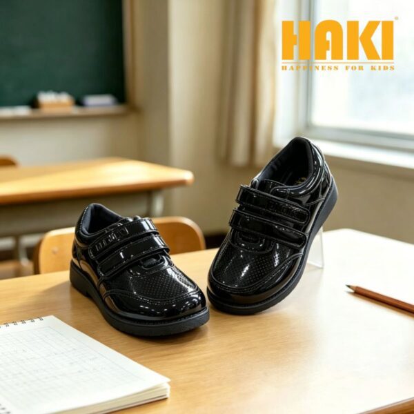Boys School Shoes — HKL215亮