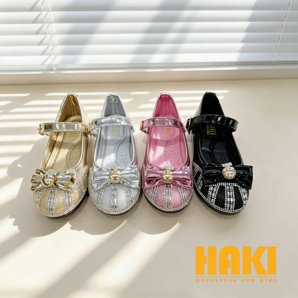 Beaded Flat Shoes — HKO812