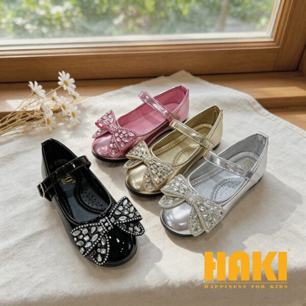 Beaded Flat Shoes — HKO810