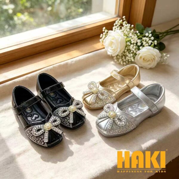 Beaded Flat Shoes — HKL814