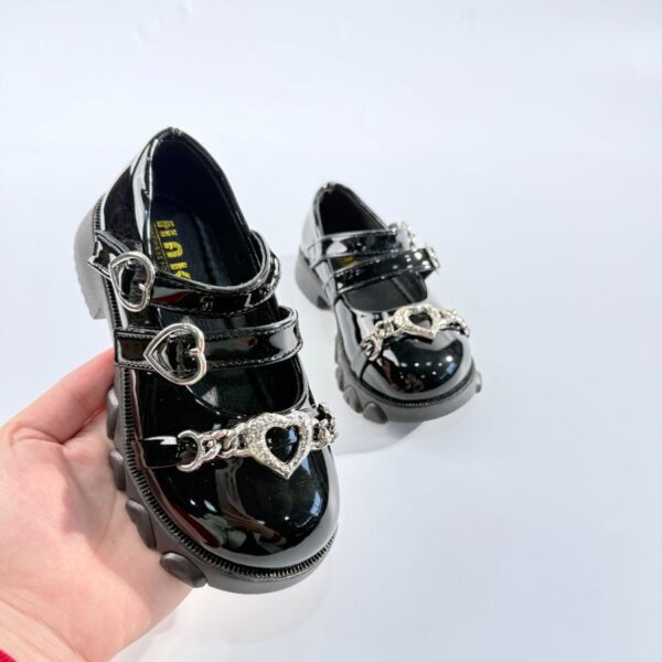 Black Flat Shoes — HKQ04