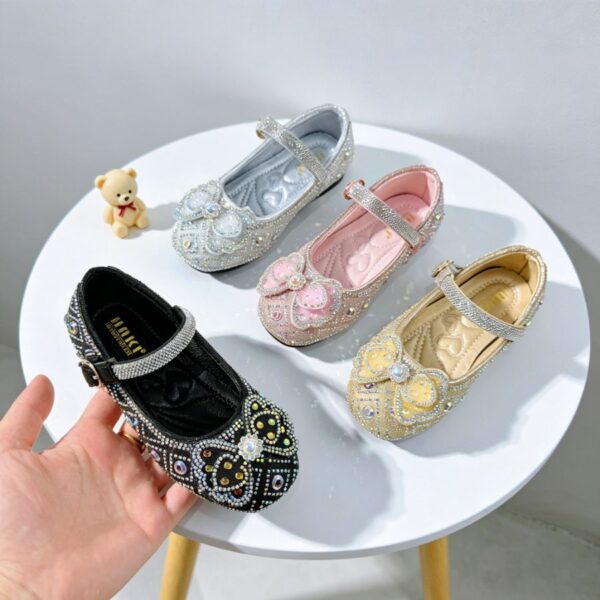 Beaded Flat Shoes — HKL809