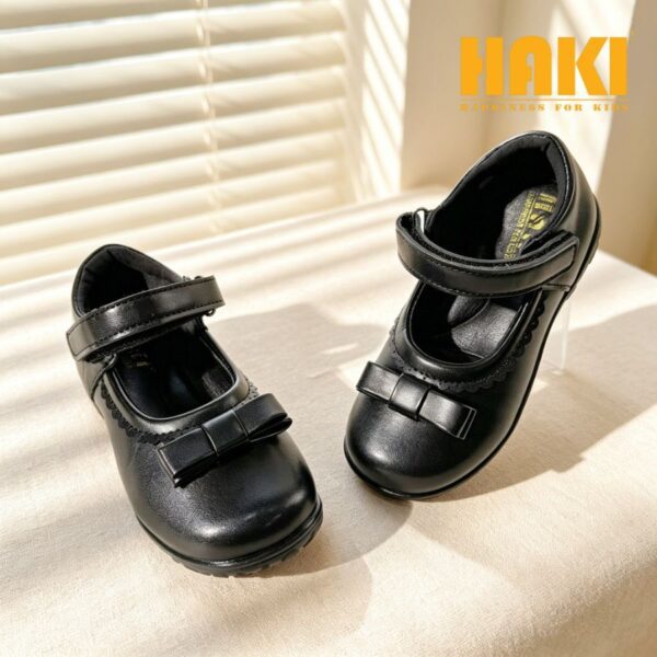Girls School Shoes — HKL113哑