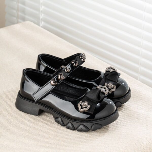 Black Flat Shoes — HKQ01