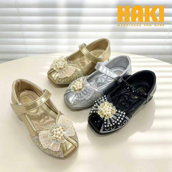 Beaded Flat Shoes — HKL813