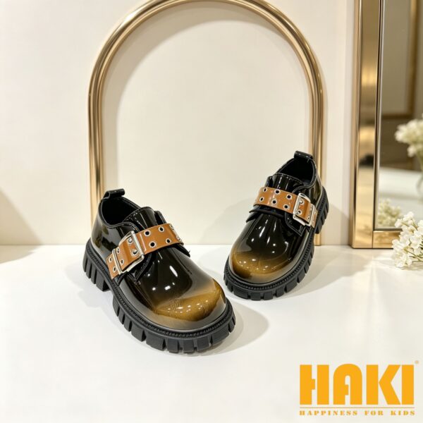 Platform Dress Shoes — HKB346棕